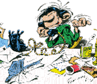Gaston Lagaffe . 